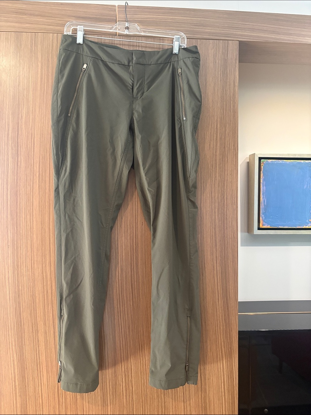 Athleta: Hiking Pants, Size 12, Dark Olive